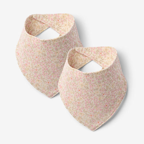 Wheat Main 2 Bib Eden Accessory 9422 coral flowers