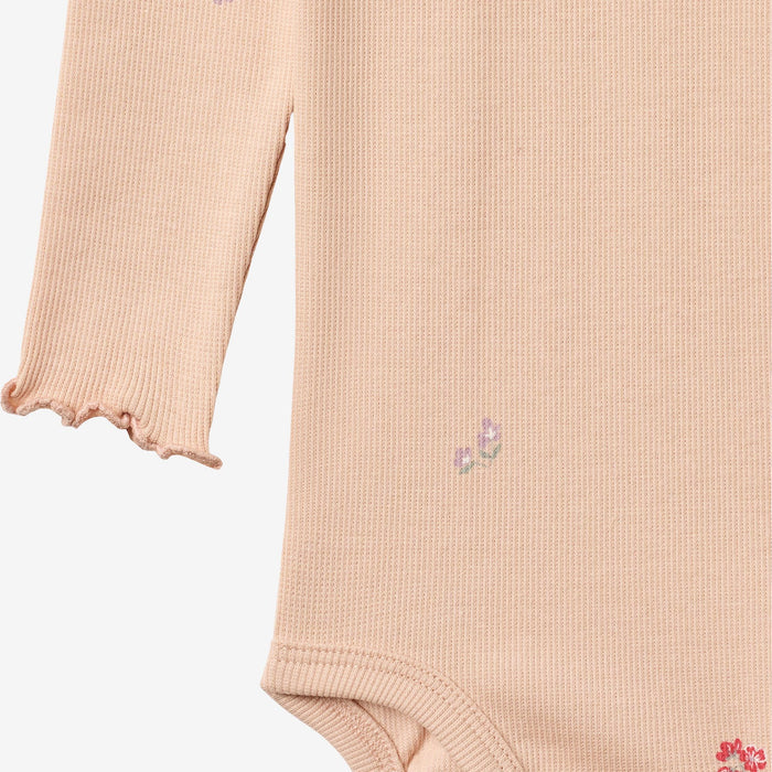 Wheat Main 2 Body L/S Regitze Body 2475 rose flowers