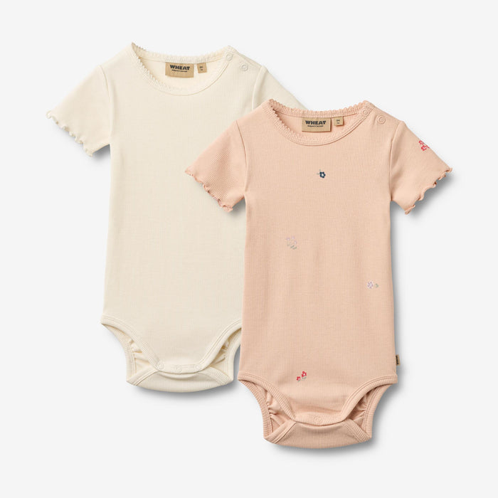 Wheat Main 2 body S/S Maren Body 2475 rose flowers