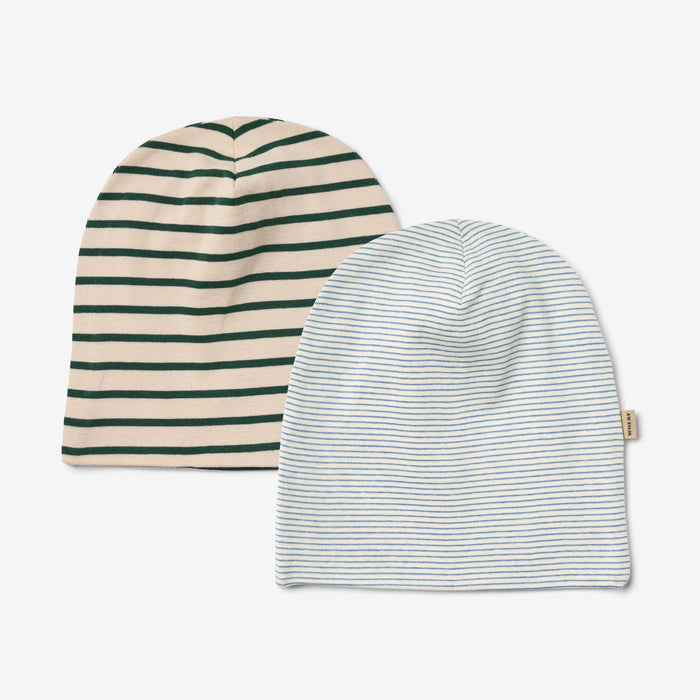 Wheat Main 2 Hat Soft Aidan Accessory 1117 blue green stripe