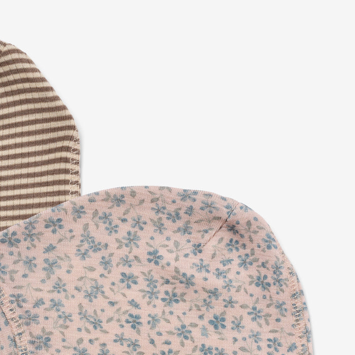 Wheat Wool 2 Wool Balaclava Kim Accessory 1481 blue flowers