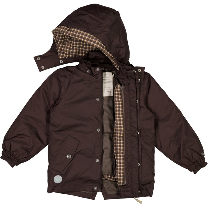 Wheat Outerwear 3in1 Jacket Nalo Tech Jacket 3026 espresso