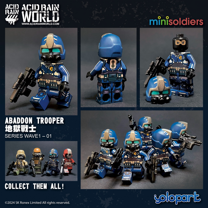 ACID RAIN WORLD MINISOLDIERS SERIES WAVE1