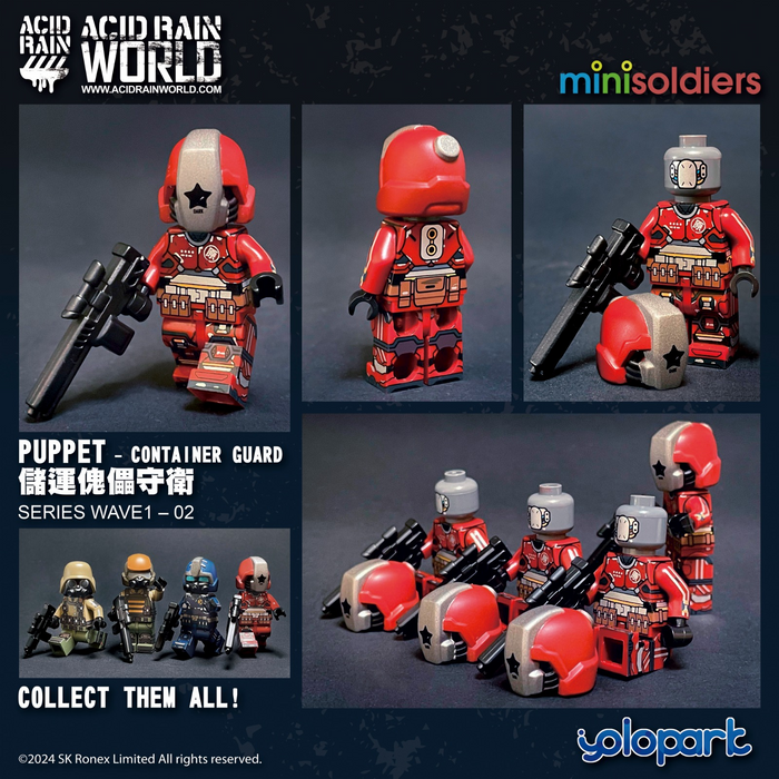 ACID RAIN WORLD MINISOLDIERS SERIES WAVE1