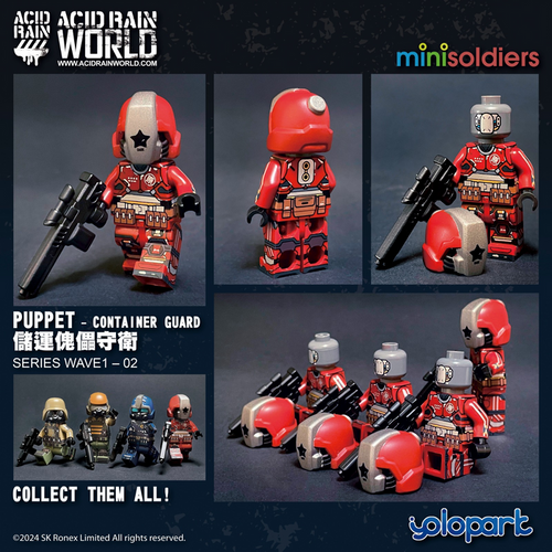 ACID RAIN WORLD MINISOLDIERS SERIES WAVE1