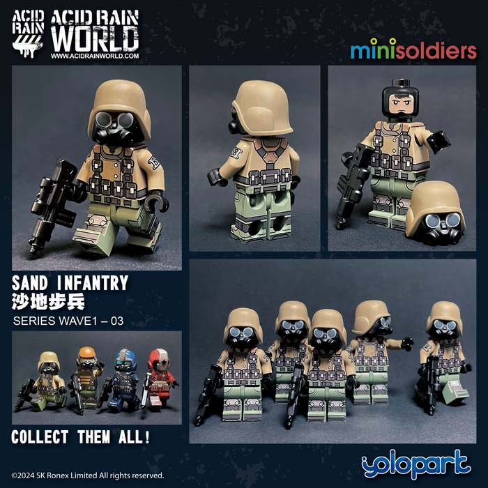 ACID RAIN WORLD MINISOLDIERS SERIES WAVE1