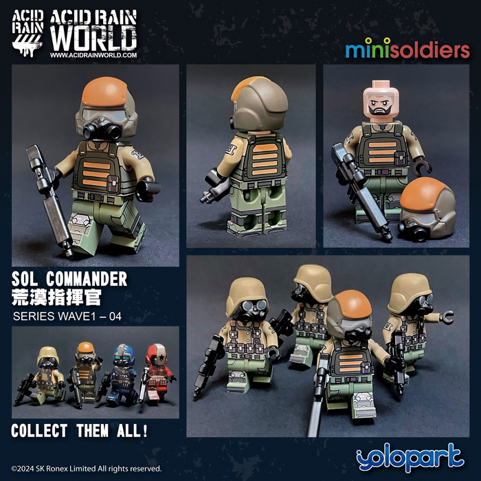 ACID RAIN WORLD MINISOLDIERS SERIES WAVE1