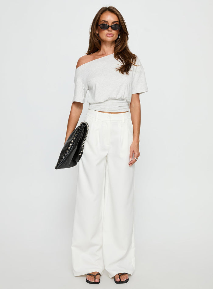 Archer Trousers White