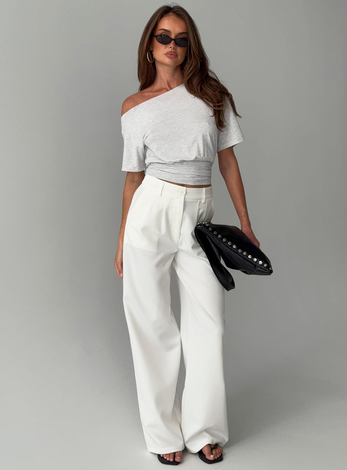 Archer Trousers White