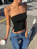 Avedon Strapless Top Black
