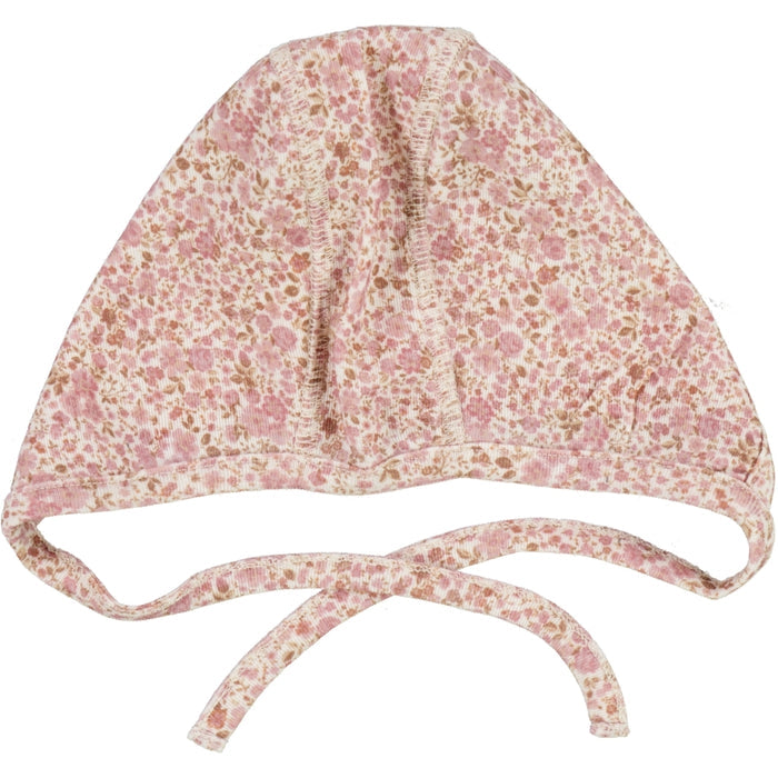 Wheat Wool Baby Rib Cap Wool Accessory 9056 ivory flowers