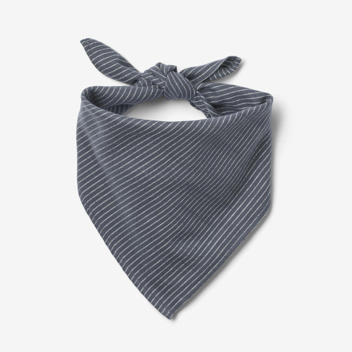 Wheat Main Bandana Marlow Accessory 1312 greyblue slub stripe