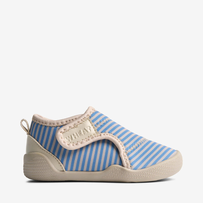 Wheat Footwear Beach Shoe Shawn Swimwear 9580 blue swim stripe