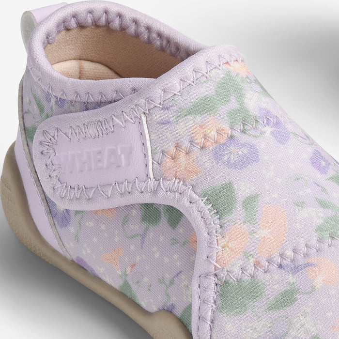 Wheat Footwear Beach Shoe Shawn Swimwear 9605 purple light petunias