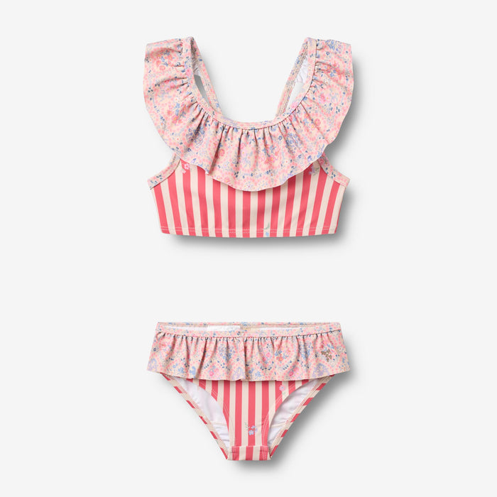 Wheat Main Bikini Bothilda Bikini 9650 pink heart flowers
