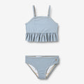 Wheat Main Bikini Lærke Bikini 9580 blue swim stripe