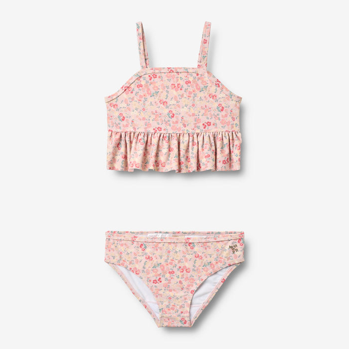 Wheat Main Bikini Lærke Bikini 2526 powder flowers and seashells