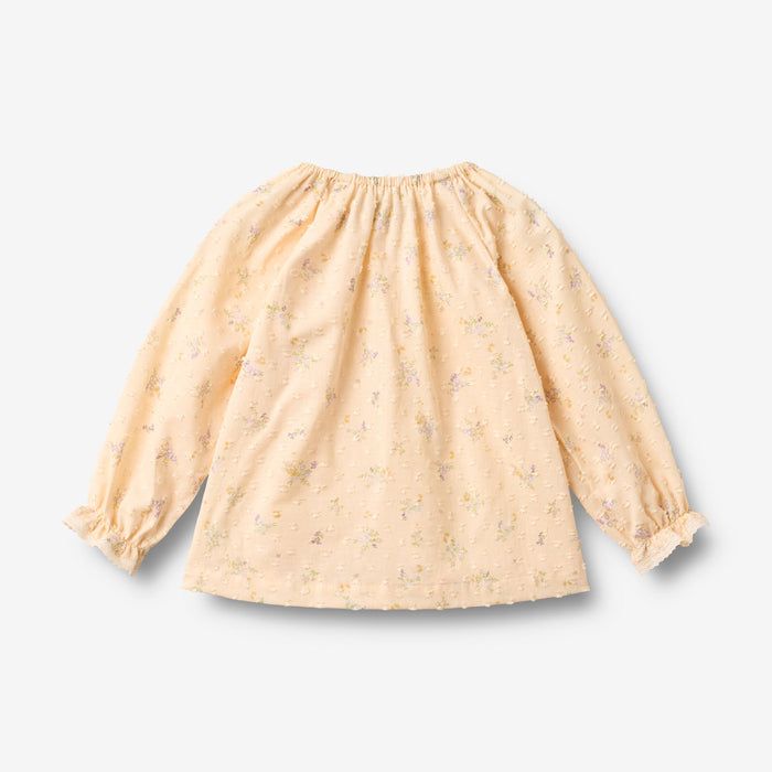 Wheat Main Blouse Merle Blouse 9632 barely apricot flowers