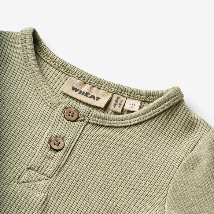 Wheat Main Body L/S Benny Underwear/Bodies 1145 green tea