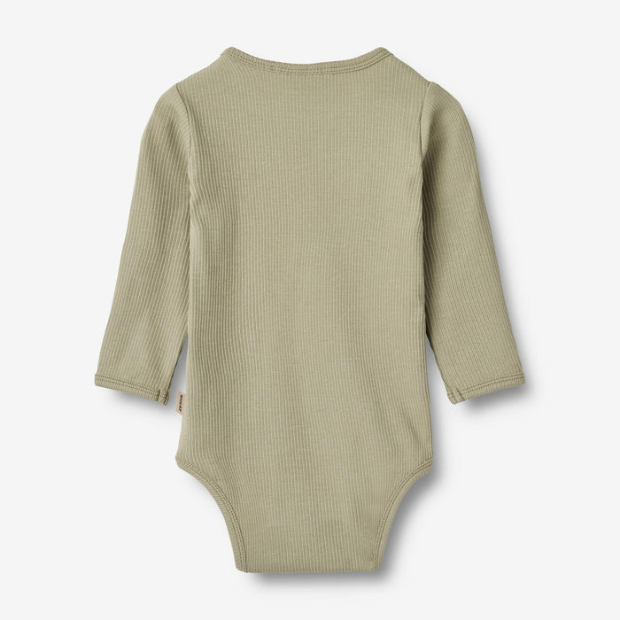 Wheat Main Body L/S Berti Underwear/Bodies 1145 green tea