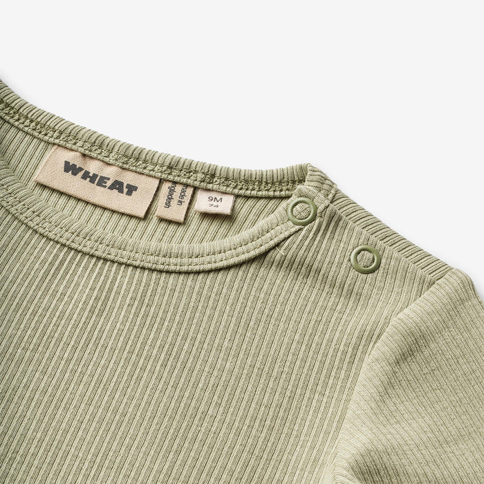 Wheat Main Body L/S Berti Underwear/Bodies 1145 green tea