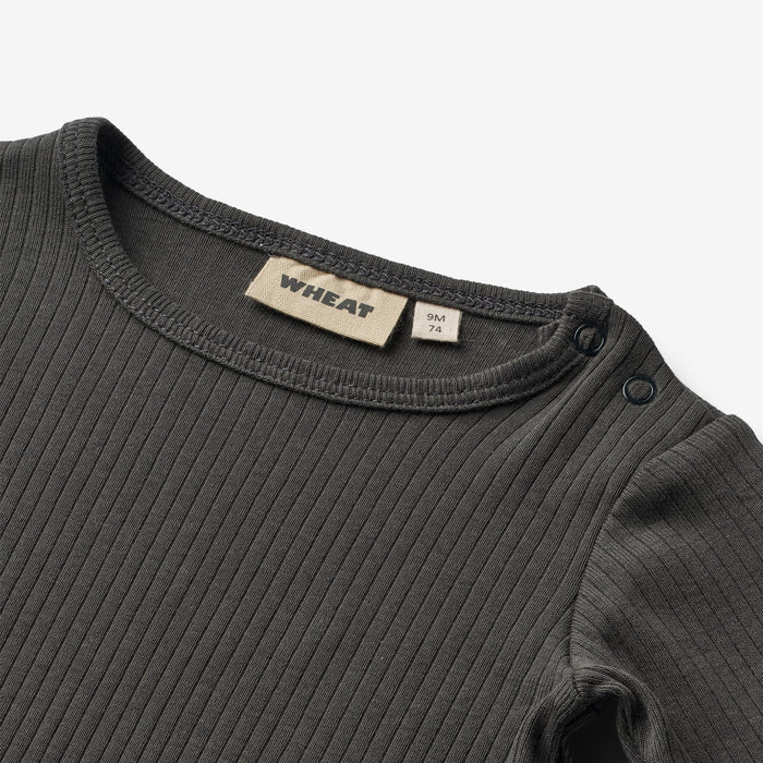 Wheat Main Body L/S Berti Underwear/Bodies 1180 raven