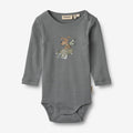 Wheat Main Body L/S Leo Underwear/Bodies 1201 stormy blue