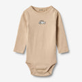 Wheat Main Body L/S Leo Underwear/Bodies 3354 warm sand