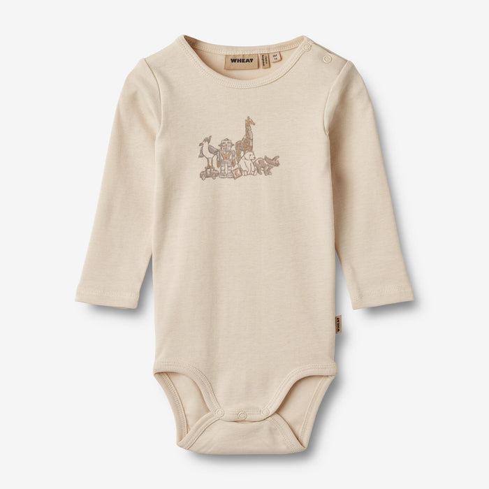 Wheat Main Body L/S Robert Underwear/Bodies 3129 eggshell
