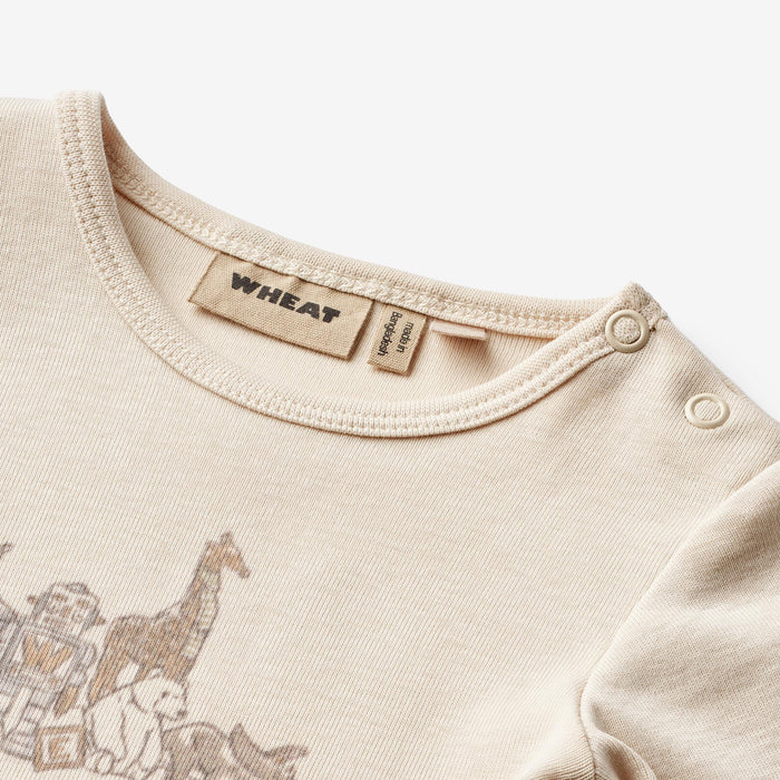 Wheat Main Body L/S Robert Underwear/Bodies 3129 eggshell