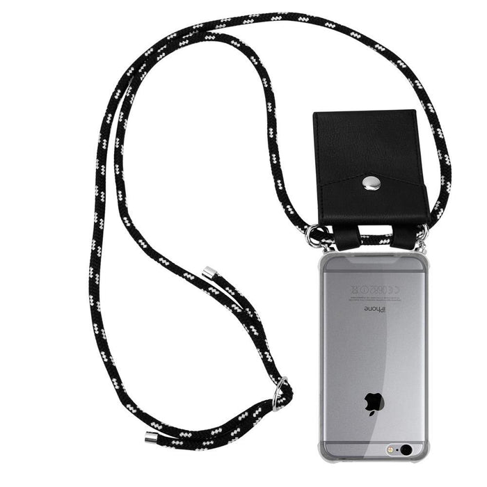 Schwarz silber / iPhone 6 PLUS / 6S PLUS