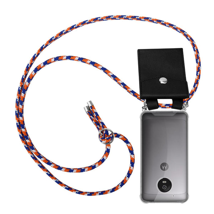 Orange blau weiß / Motorola MOTO G5