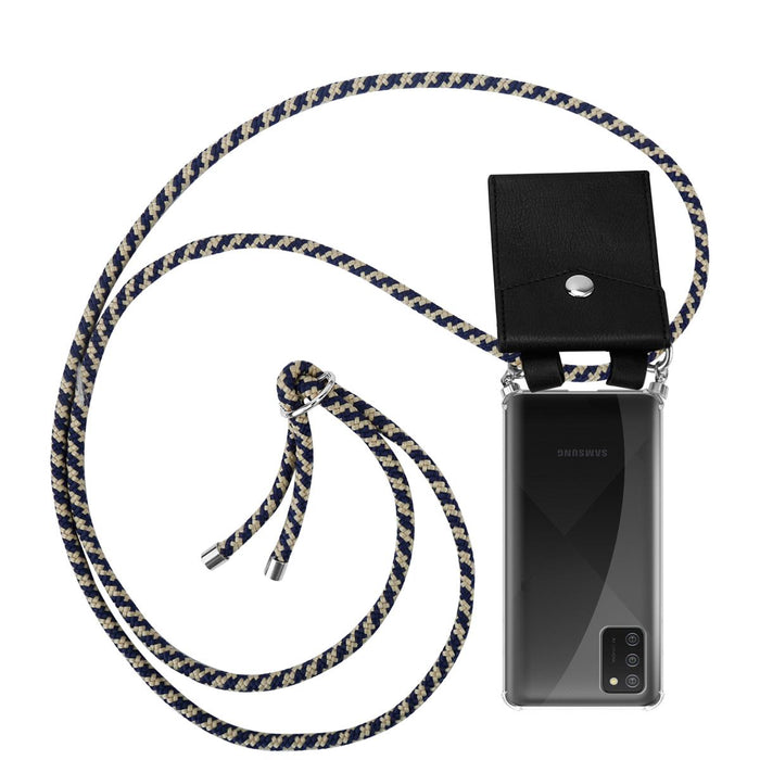 Dunkelblau gelb / Galaxy A02s
