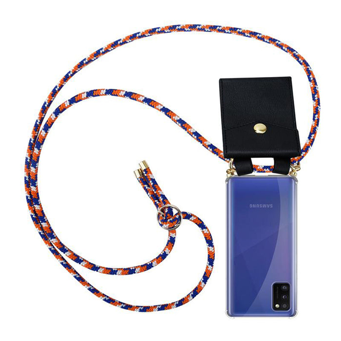 Orange blau weiß / Samsung Galaxy A41
