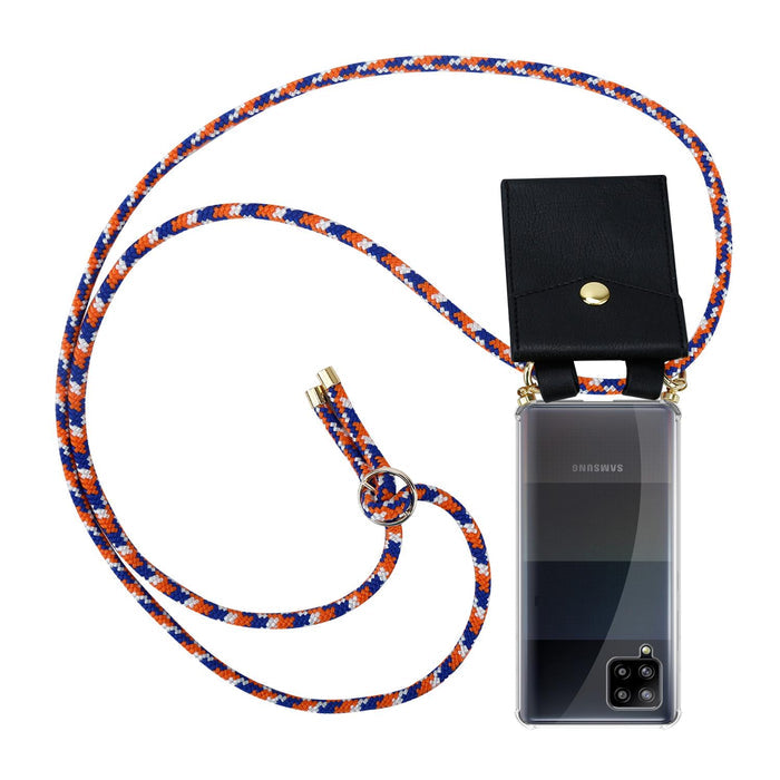Orange blau weiß / Samsung Galaxy A42 4G