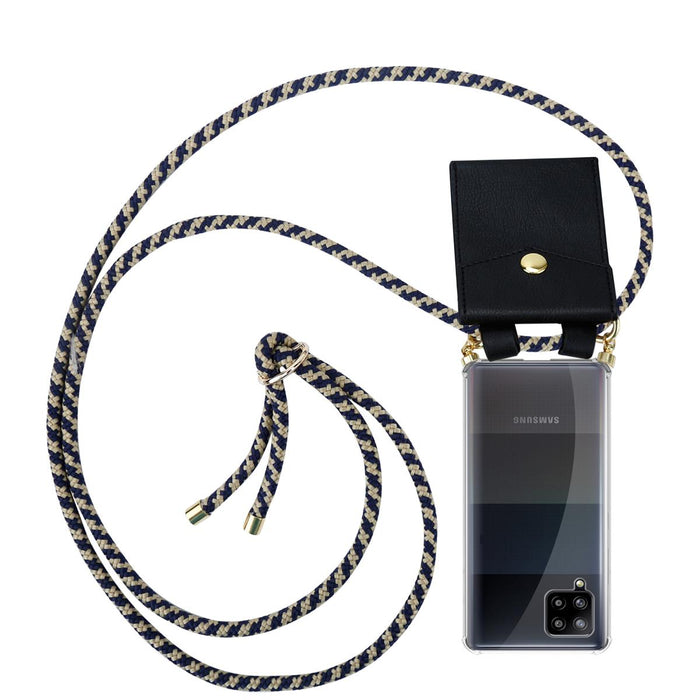 Dunkelblau gelb / Galaxy A42 4G