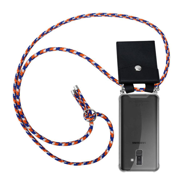 Orange blau weiß / Samsung Galaxy A6 PLUS 2018