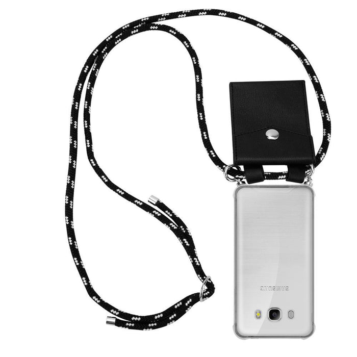 Schwarz silber / Galaxy J5 2016
