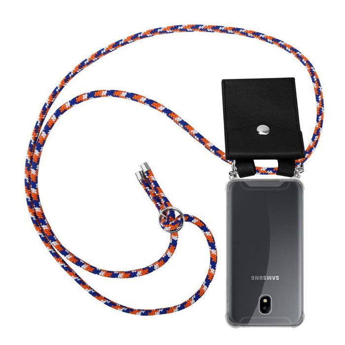 Orange blau weiß / Samsung Galaxy J5 2017 / J5 PRO