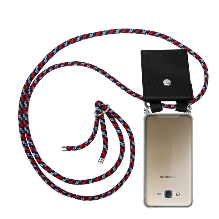 Rot blau weiß / Samsung Galaxy J7 2015