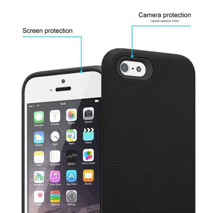 Schwarz / iPhone 5 / 5S / SE 2016
