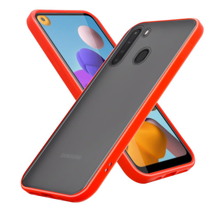 Schwarz rot / Galaxy A21