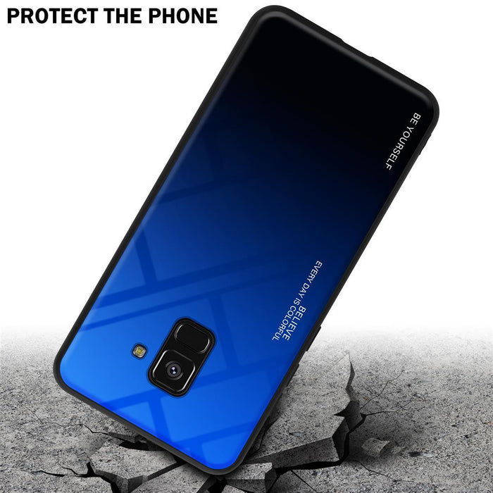 Blau / Galaxy A8 2018
