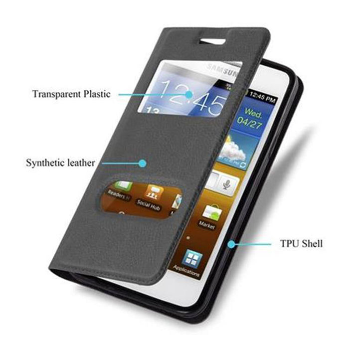 Schwarz / Galaxy S2 / S2 PLUS