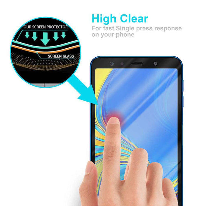 Schwarz / Galaxy A7 2018