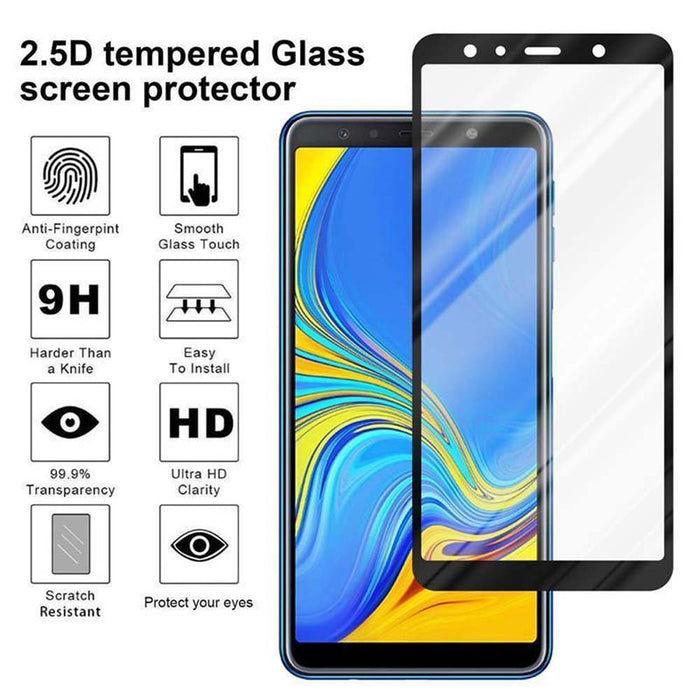 Schwarz / Galaxy A7 2018