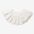 Wheat Main Collar Rose Accessory 3182 ivory