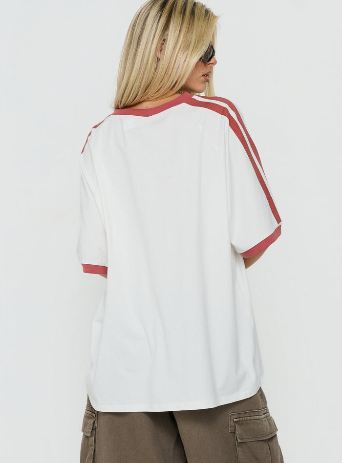 Del Mar Surf Club Oversized Graphic Tee White / Multi