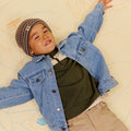 Wheat Main Denim Jacket Bowie Jacket 9774 light blue denim