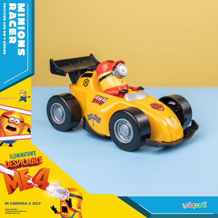 Despicable Me 4 - Friction Car - Minions Racer